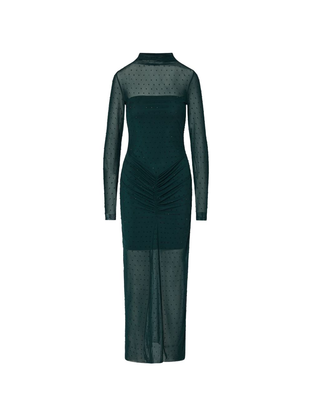 Abito lungo in tulle con strass bosco di Liu Jo 