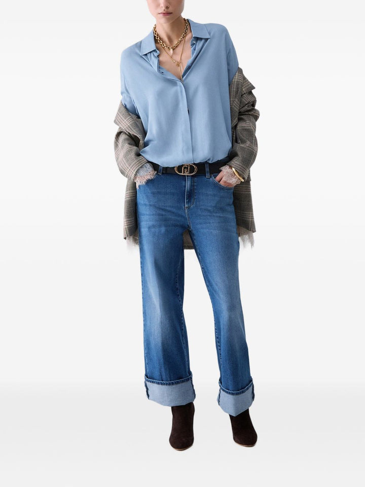 <BR/>Camicia in crêpe de chine di Liu Jo 