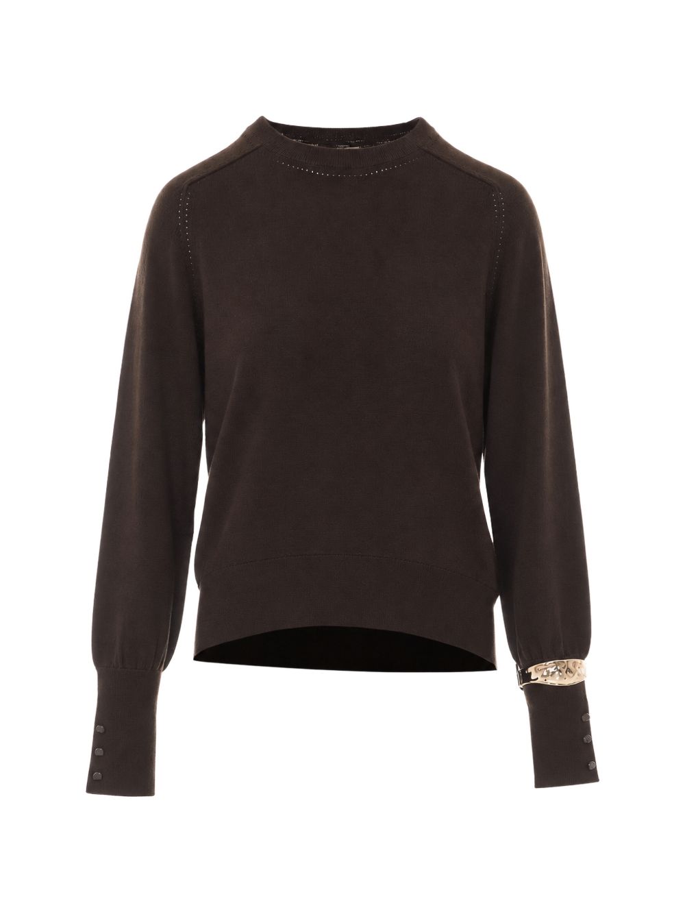 Maglione con decorazioni sui polsini di liu jo. 