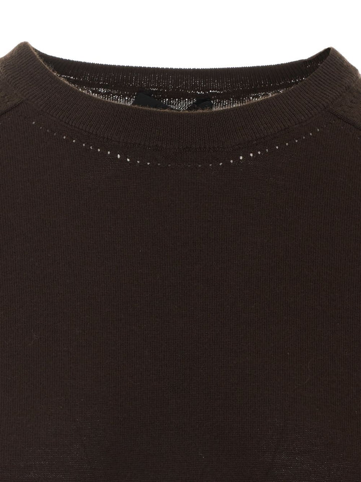 Maglione con decorazioni sui polsini di liu jo. 