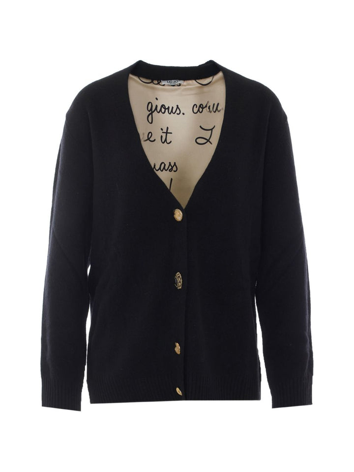 Cardigan in pura lana 