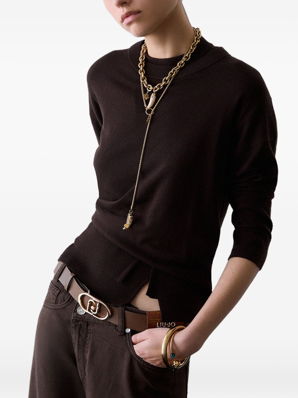 Maglione in misto lana 