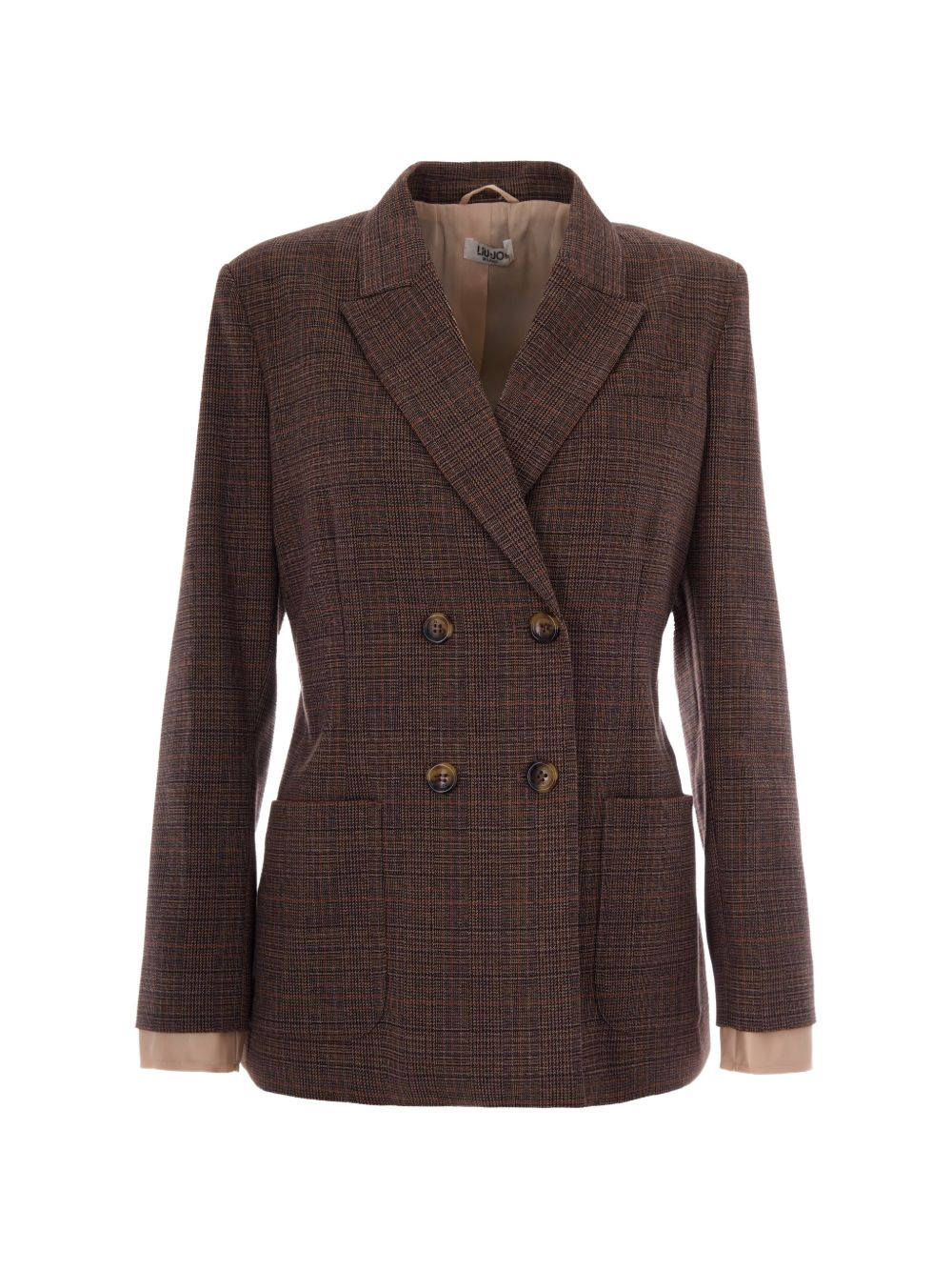Blazer in tartan Principe di Galles 