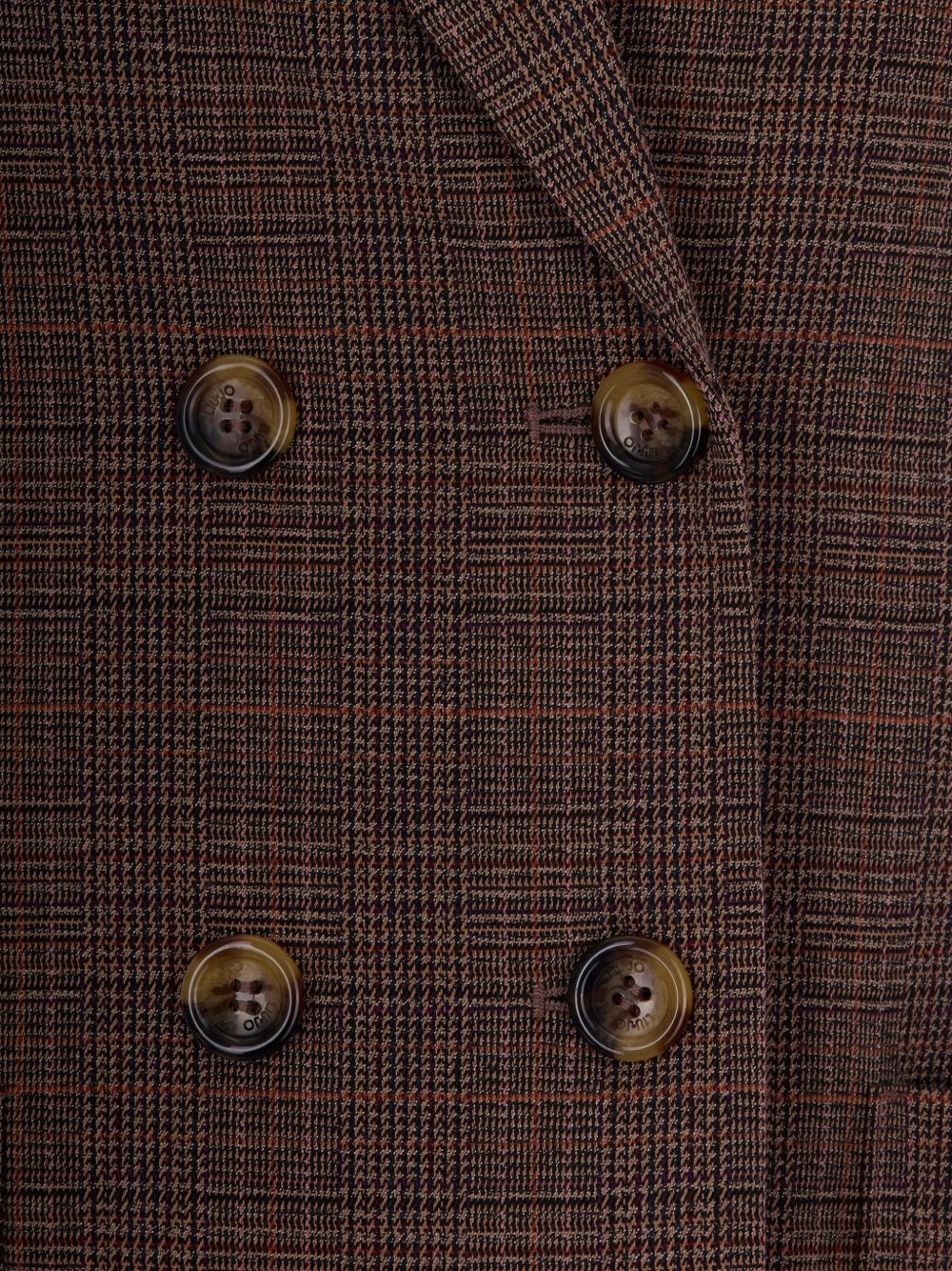 Blazer in tartan Principe di Galles 