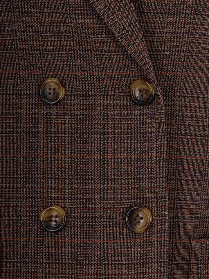 Blazer in tartan Principe di Galles 
