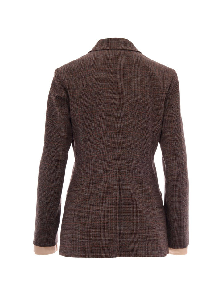 Blazer in tartan Principe di Galles 