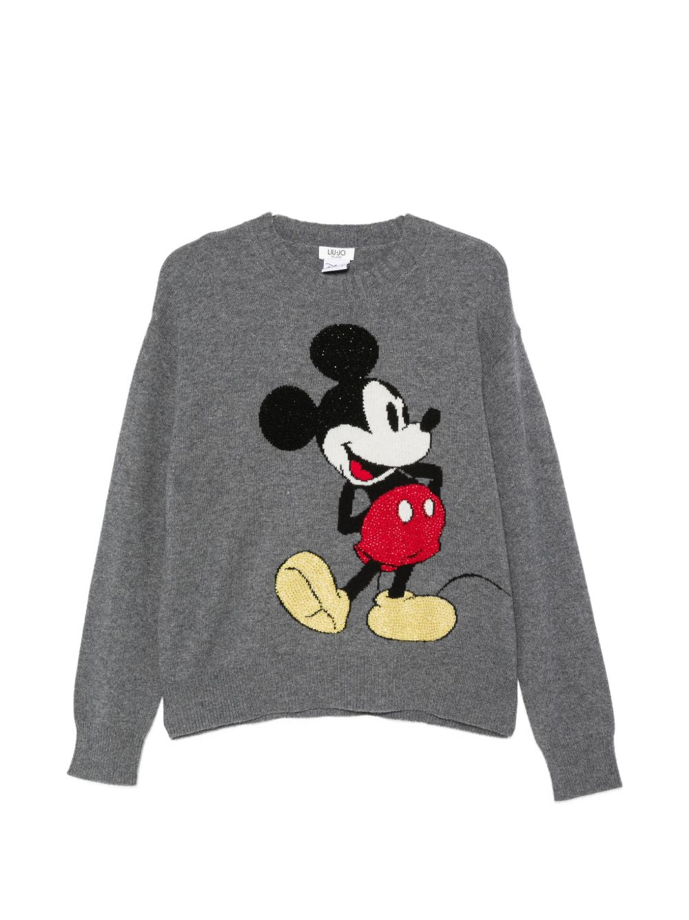 Maglione Mr Mouse lavorato a maglia jacquard in lana 