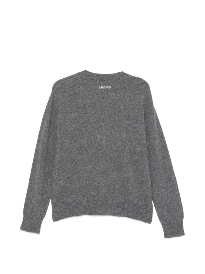 Maglione Mr Mouse lavorato a maglia jacquard in lana 