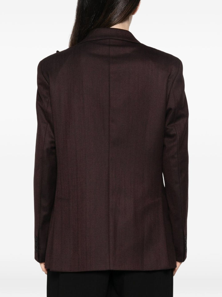 Blazer doppiopetto spigato 
