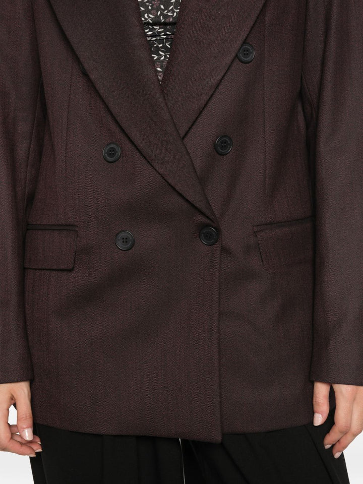 Blazer doppiopetto spigato 
