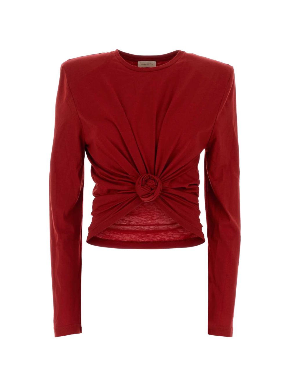 Maglia con spalline imbottite 