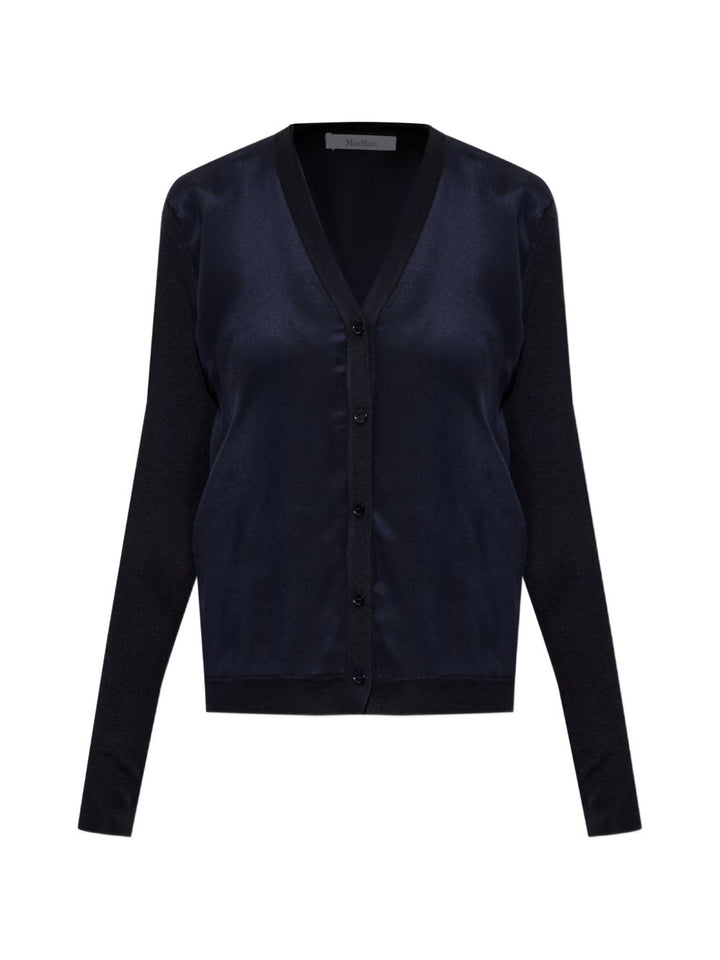 Cardigan bimateriale MXMNINFEE 