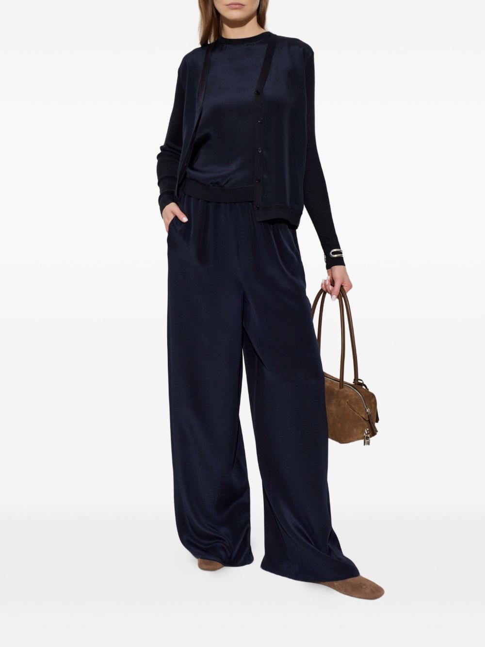 Cardigan bimateriale MXMNINFEE 