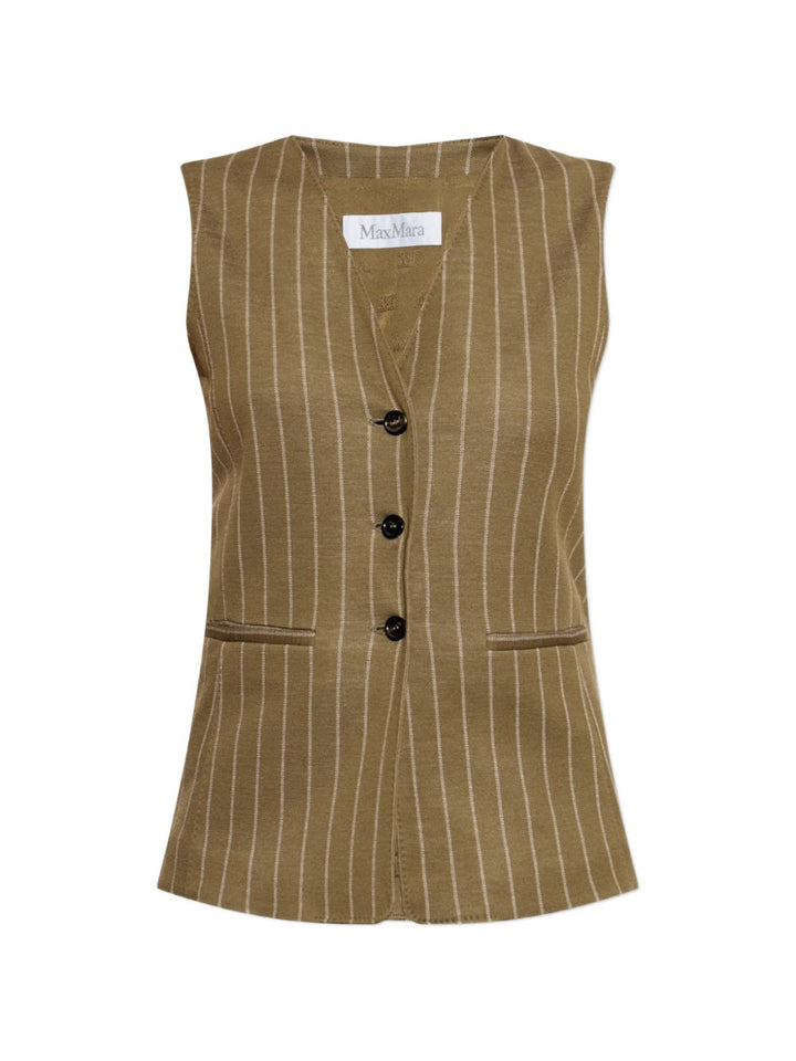 Gilet gessato MXMRICCIO 