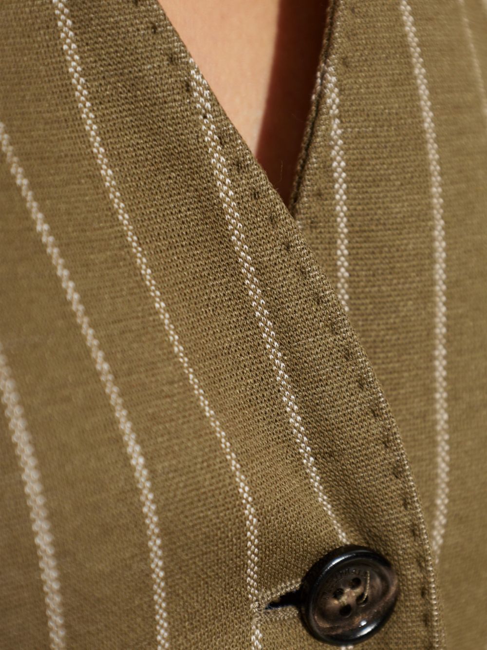 Gilet gessato MXMRICCIO 