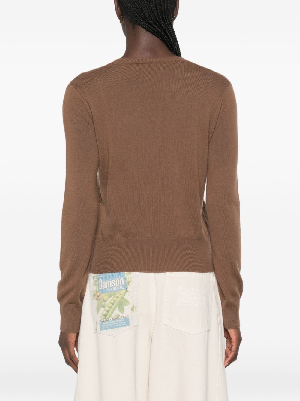 Maglia con scollo a V MSTULITI 