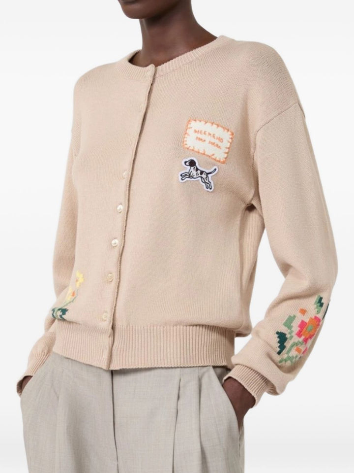 Cardigan con ricamo WKDTEIERA 