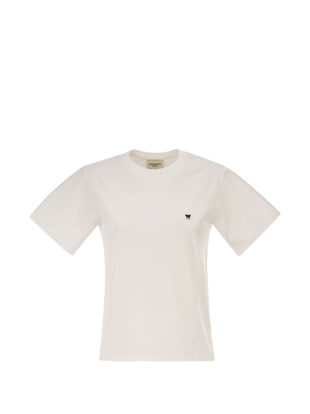 T-shirt con logo ricamato WKDVENACO 