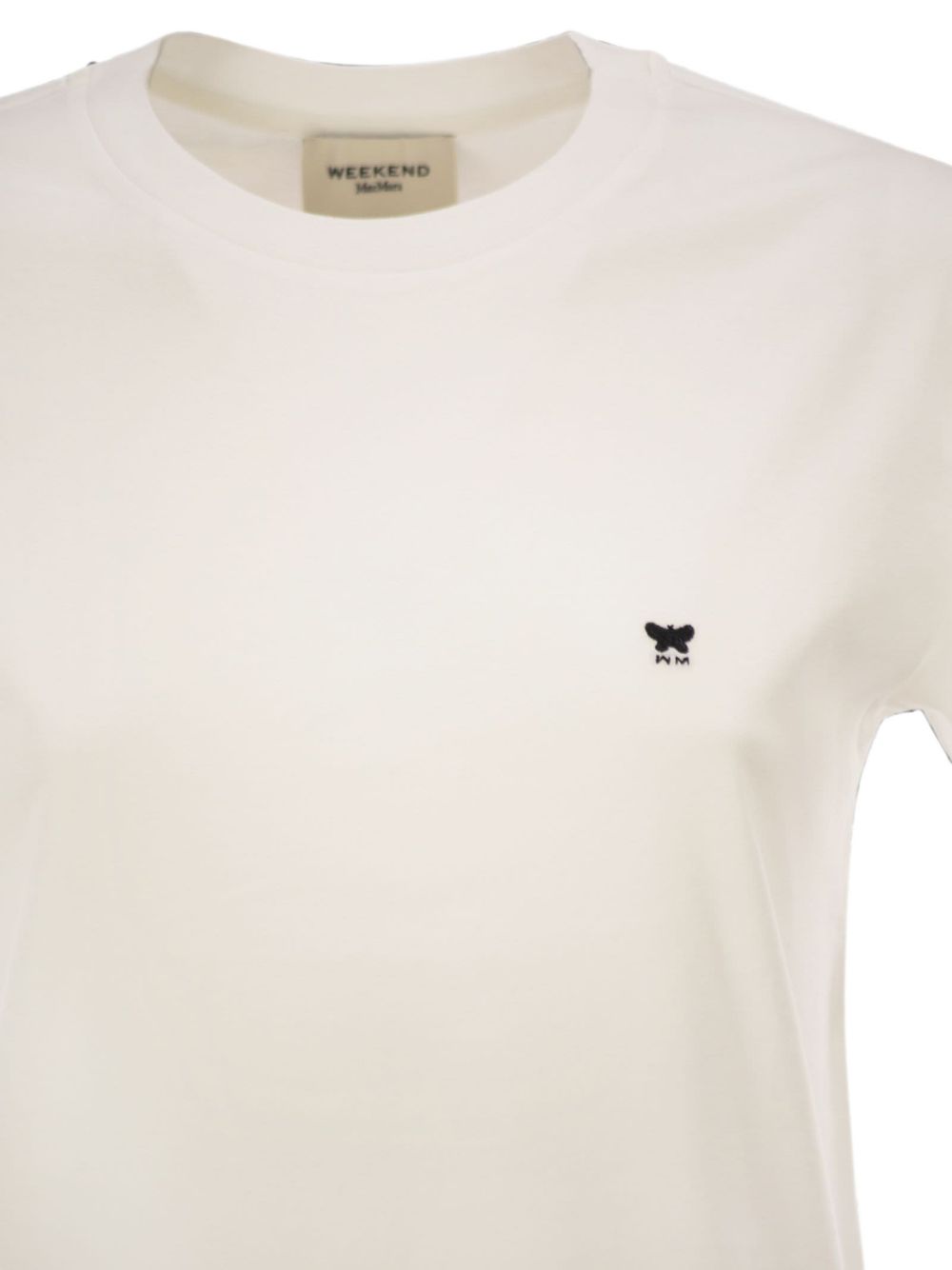 T-shirt con logo ricamato WKDVENACO 