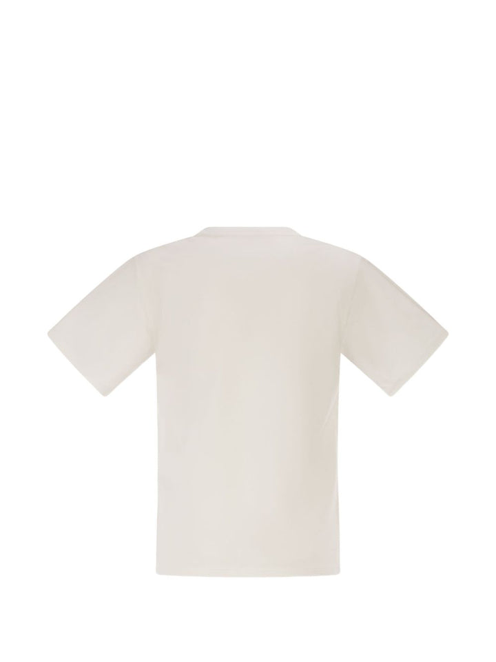T-shirt con logo ricamato WKDVENACO 