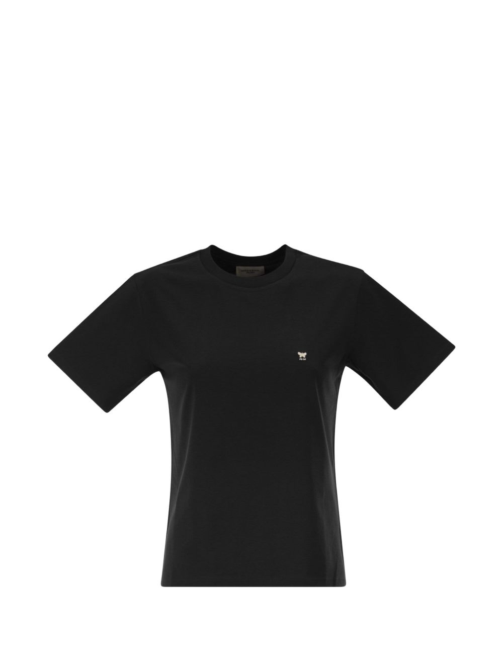 T-shirt con logo ricamato WKDVENACO 