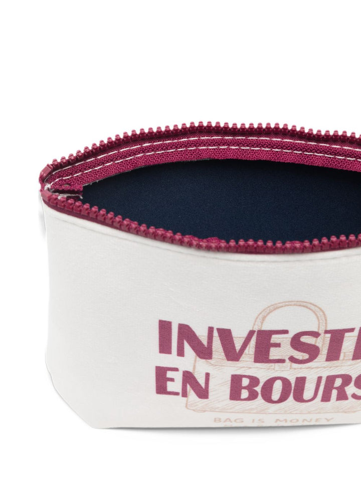 Pochette Aline con stampa 