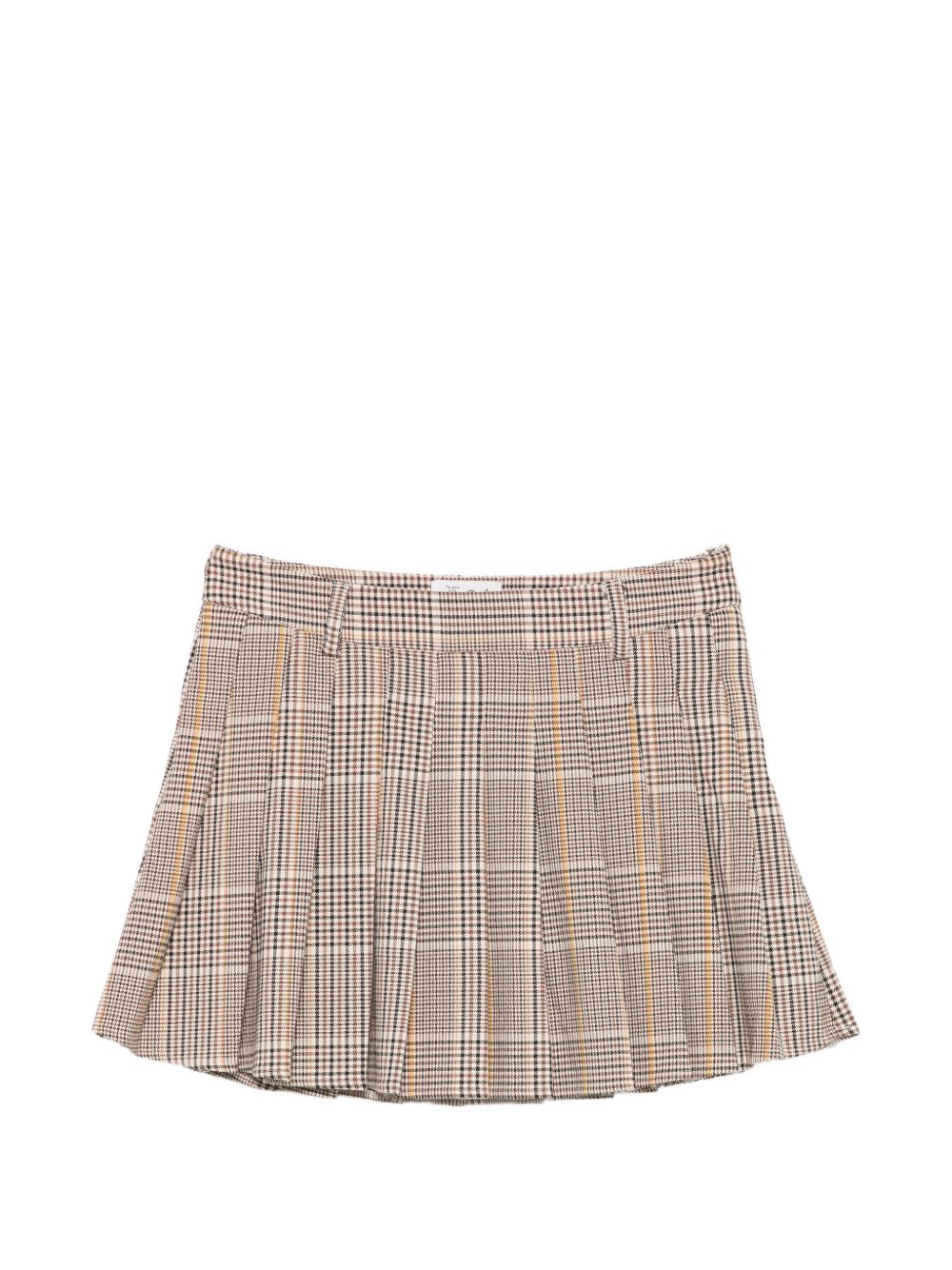 Minigonna con motivo tartan 