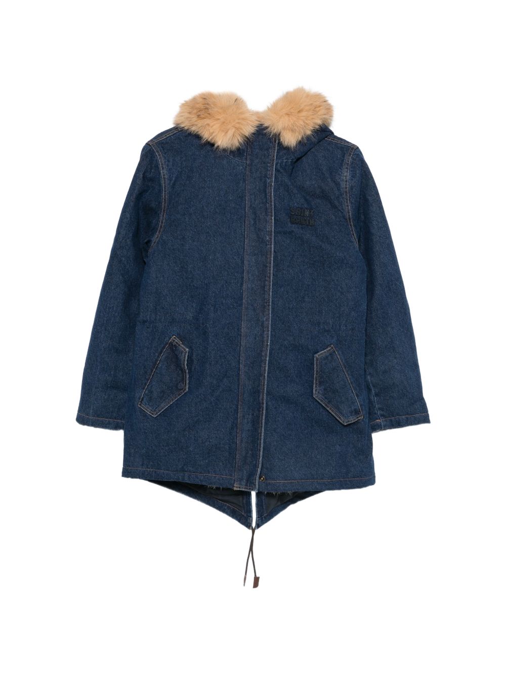 Parka in denim 