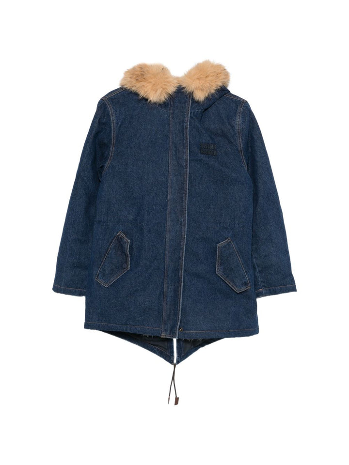 Parka in denim 