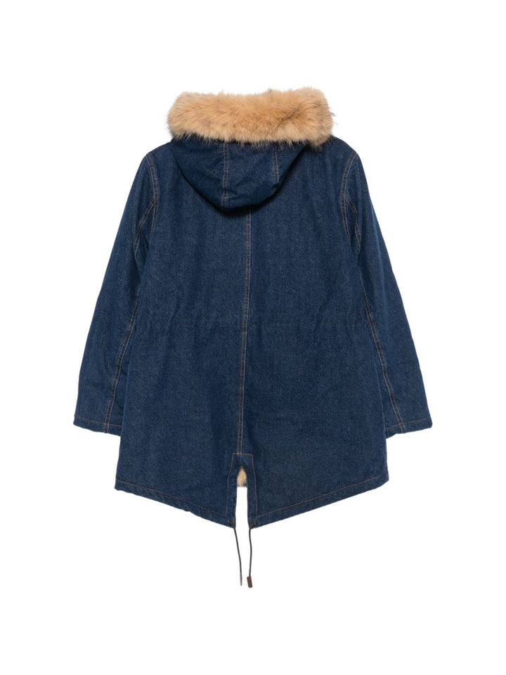 Parka in denim 