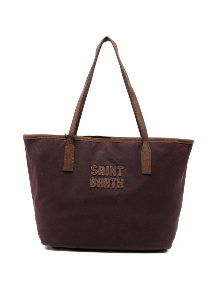 Borsa tote city con logo 
