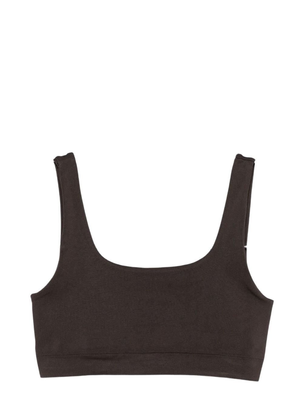 Top crop con applicazione logo 