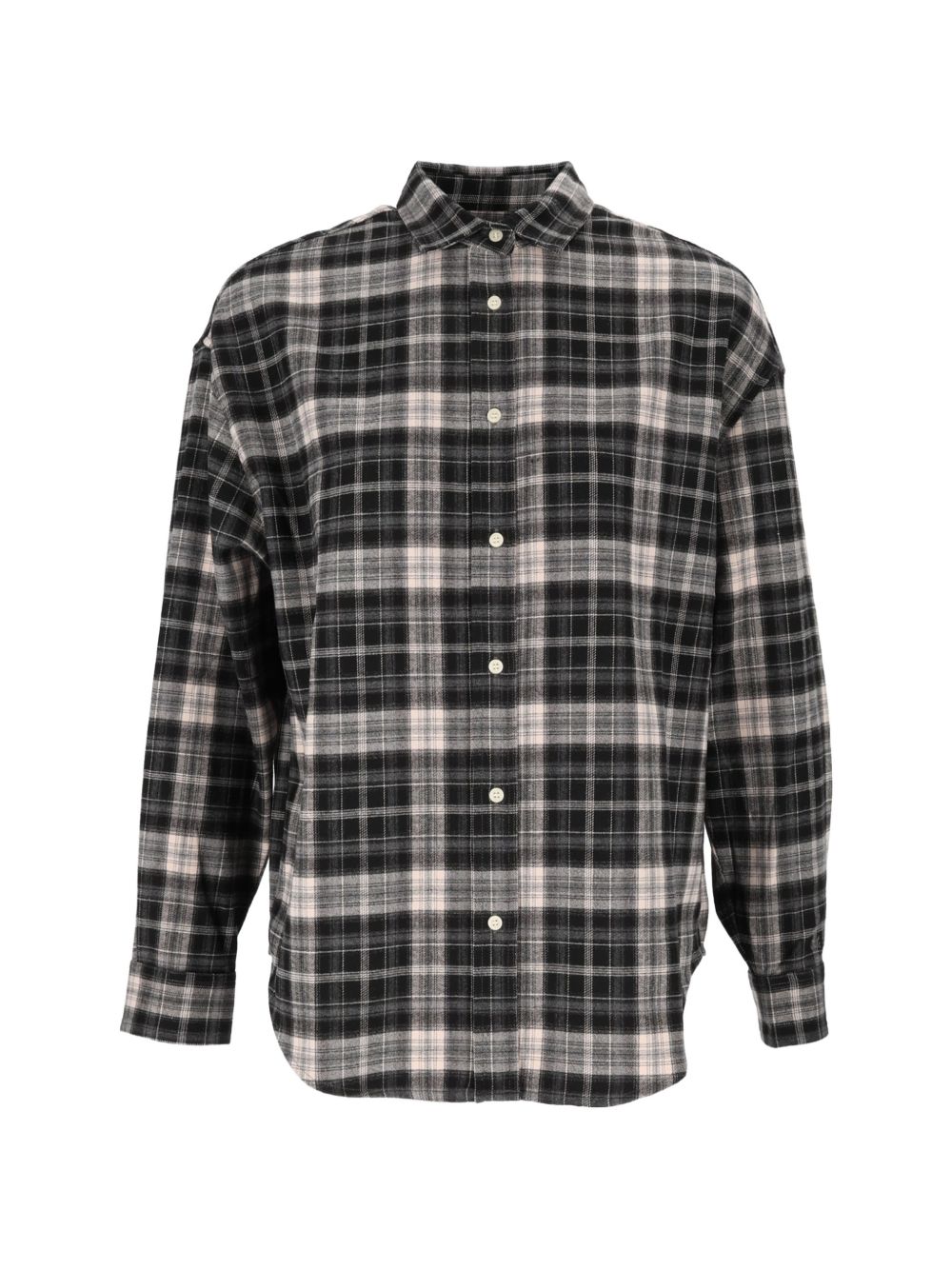 Camicia con motivo a quadri 