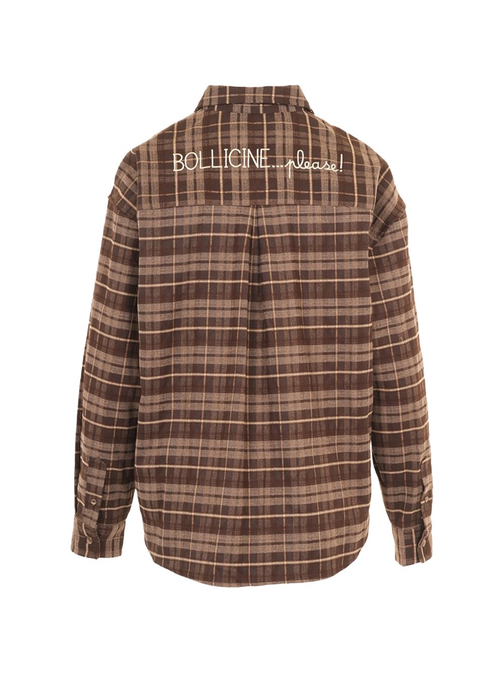 Camicia con motivo a quadri 