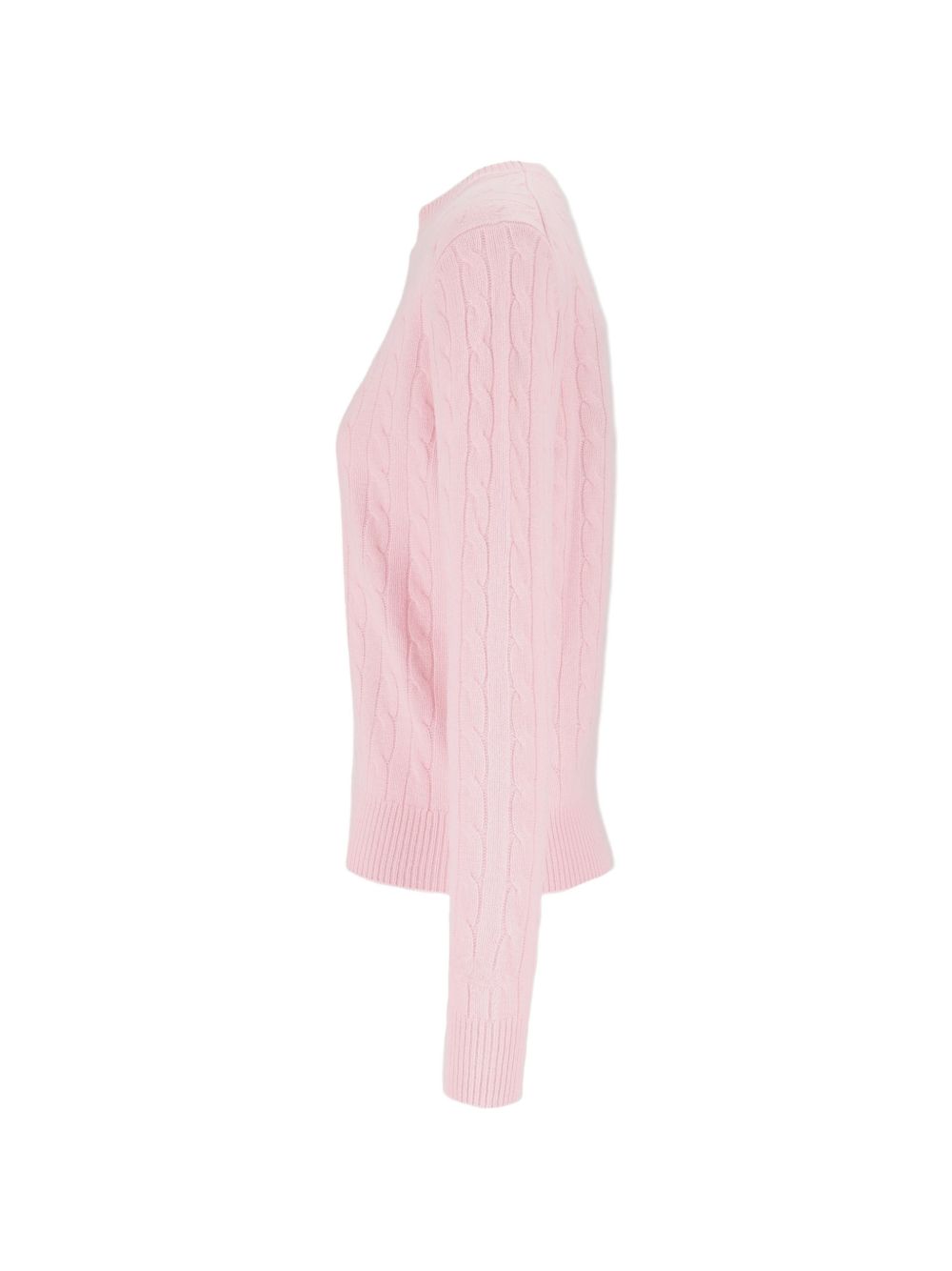 Maglione con lavorazione intrecciata 