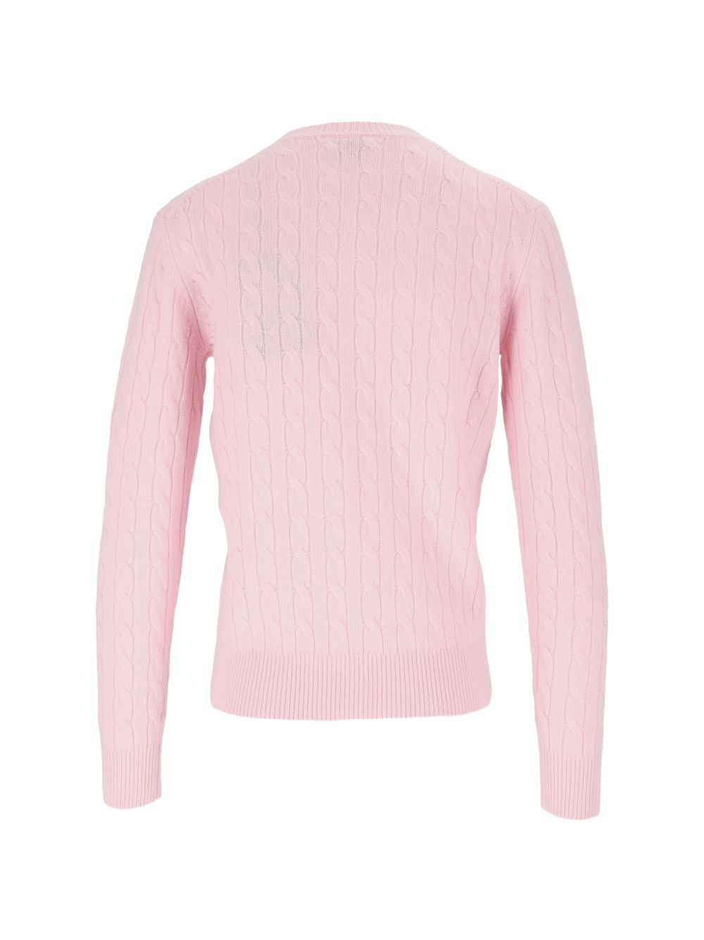 Maglione con lavorazione intrecciata 