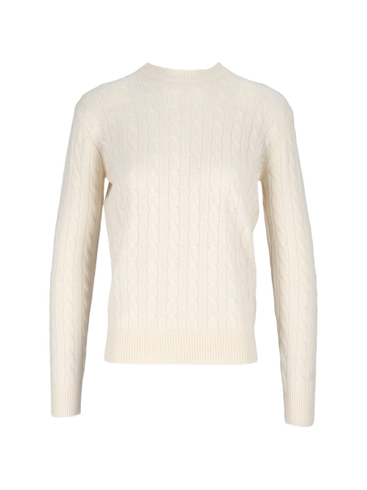 Maglione a trecce 