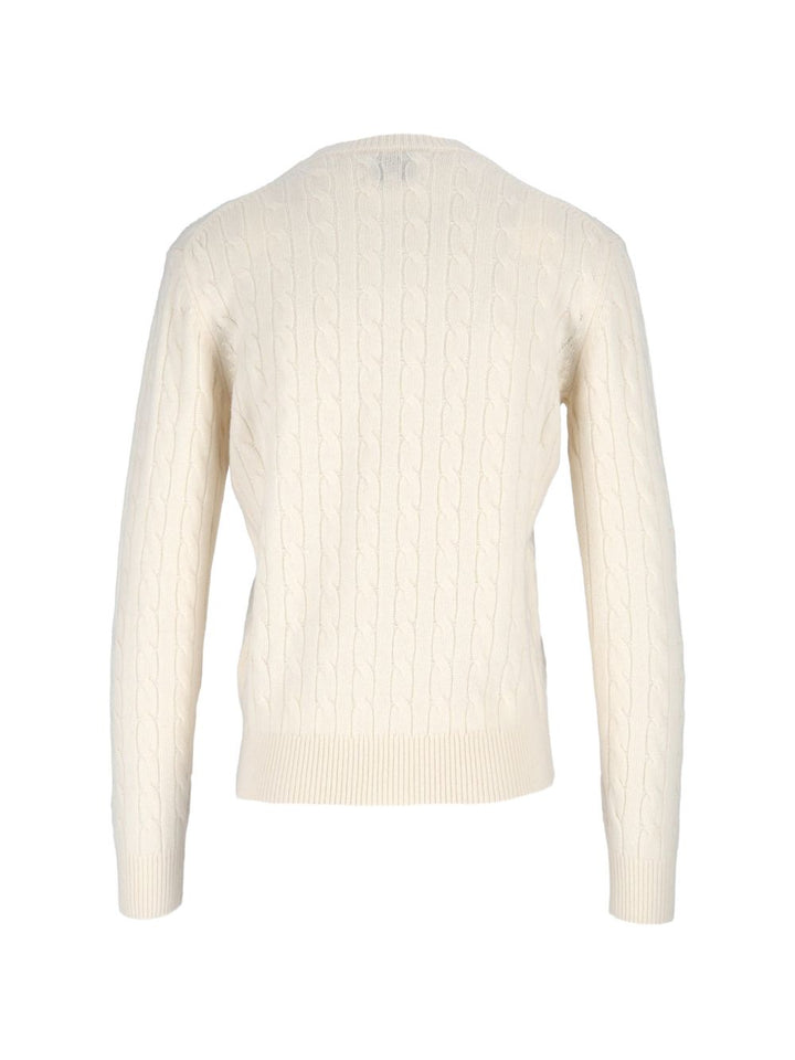 Maglione a trecce 