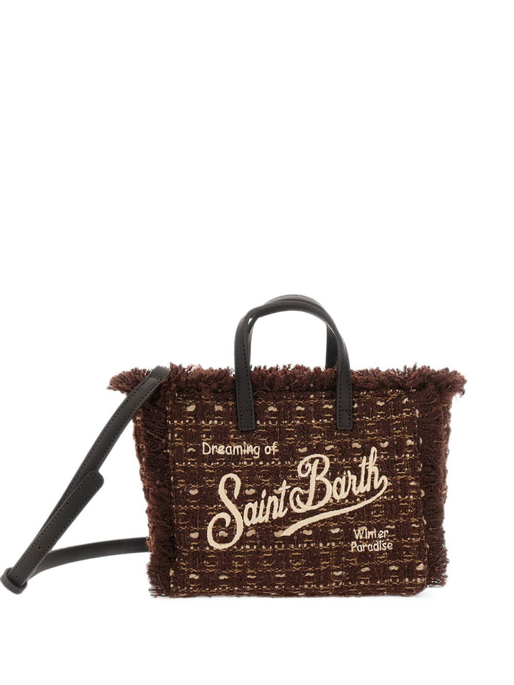 Borsa tote Vanity mini in tweed 