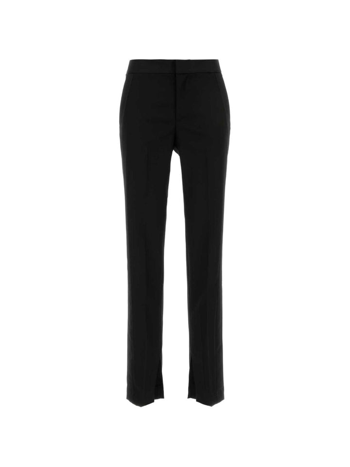 Pantaloni con pieghe 