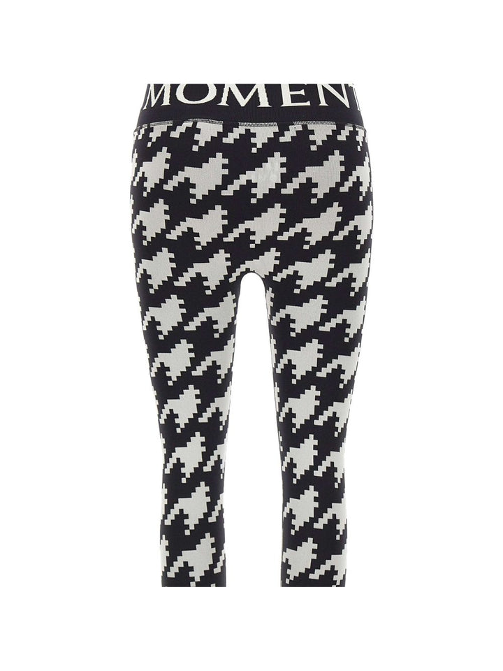 Leggings con effetto jacquard 