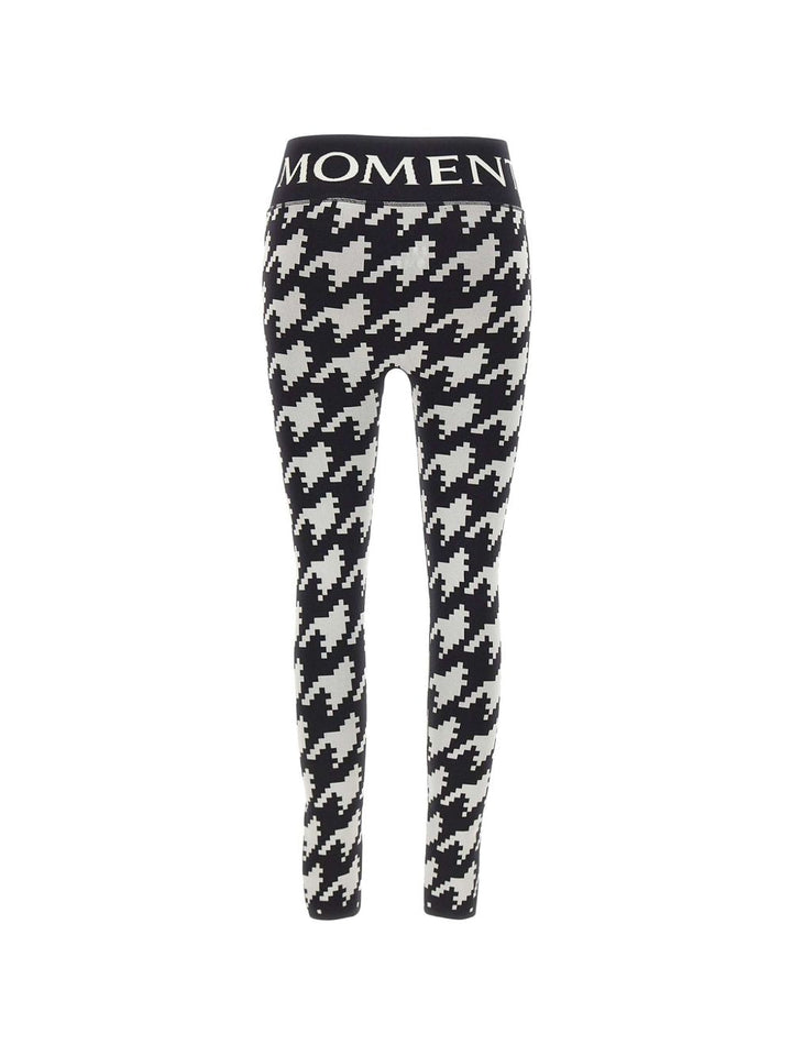 Leggings con effetto jacquard 