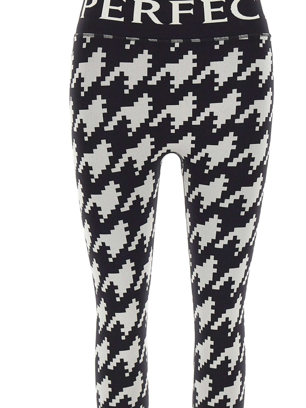 Leggings con effetto jacquard 
