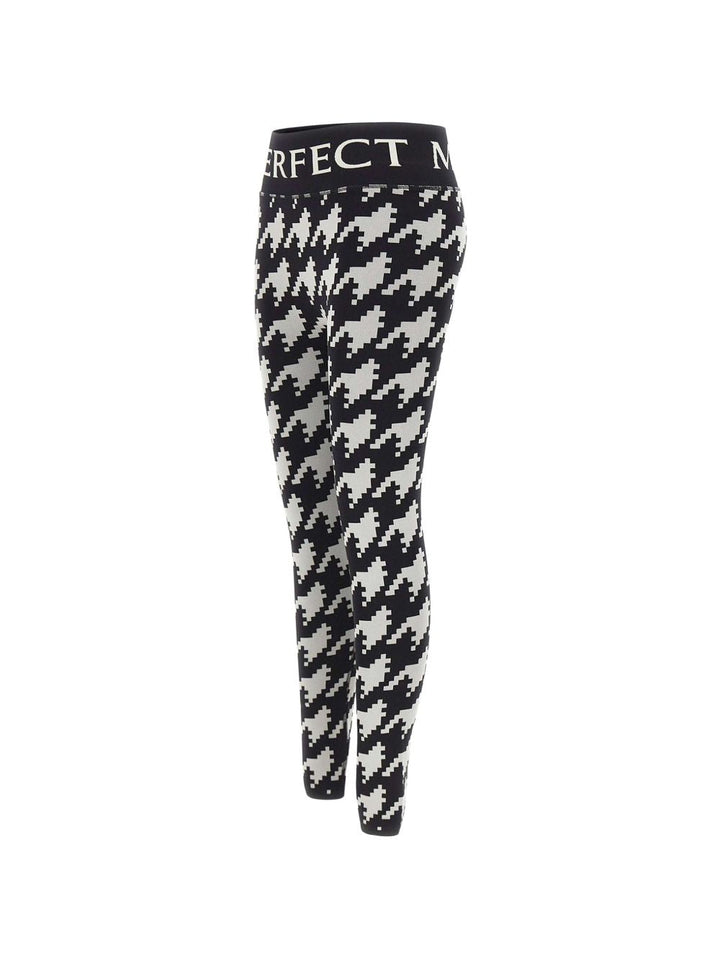 Leggings con effetto jacquard 