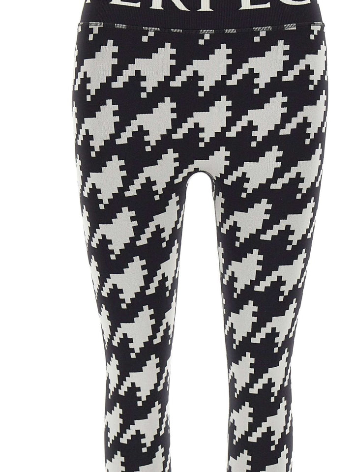 Leggings con effetto jacquard 