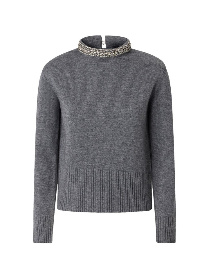 Maglione Berlino con cristalli 