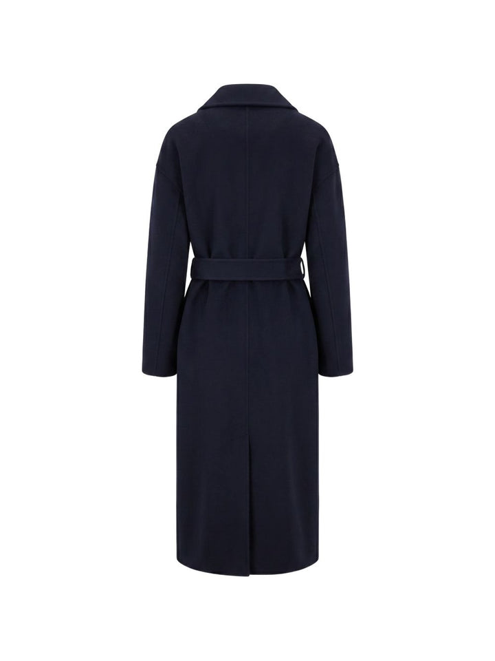 Cappotto Casella con cintura 