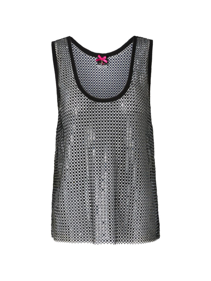 Canotta Dyane con strass 