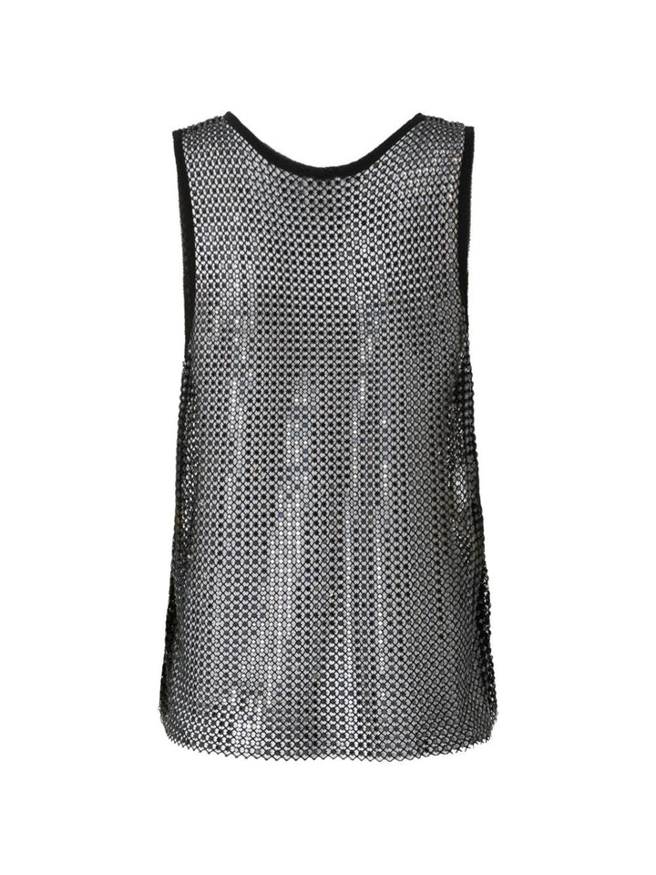 Canotta Dyane con strass 