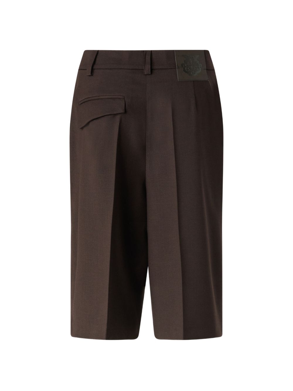 Pantaloni Merlot con applicazione 